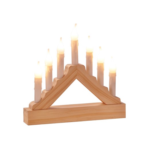Profiline Dekoracyjna lampa LED w kolorze brązowym - 21 x 18 x 3,5 cm ze sklepu Limango Polska w kategorii Dekoracje bożonarodzeniowe - zdjęcie 173912086