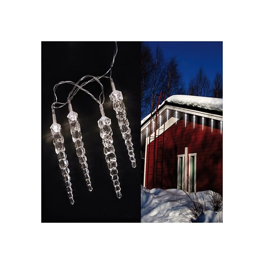 Profiline Łańcuch świetlny LED w kolorze zimnej bieli - dł. 900 cm ze sklepu Limango Polska w kategorii Kolczyki - zdjęcie 173912109