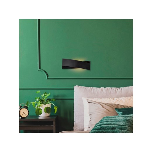 Opviq Lampa ścienna w kolorze czarnym - 31 x 10 cm ze sklepu Limango Polska w kategorii Lampy ścienne - zdjęcie 173915499