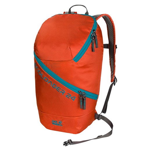 Jack Wolfskin Plecak turystyczny &quot;Ecolader 24&quot; w kolorze czerwonym - 23 x 37 x 15 cm ze sklepu Limango Polska w kategorii Plecaki - zdjęcie 173915846