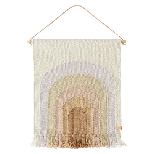 OYOY mini Wełniany dywan ścienny &quot;Follow The Rainbow&quot; w kolorze Oyoy Mini onesize Limango Polska wyprzedaż