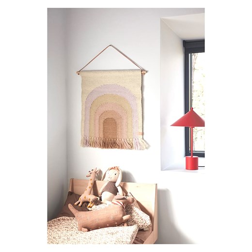 OYOY mini Wełniany dywan ścienny &quot;Follow The Rainbow&quot; w kolorze Oyoy Mini onesize promocja Limango Polska