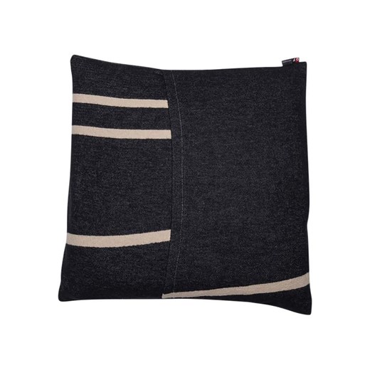 David Fussenegger Poszewka w kolorze antracytowo-beżowym na poduszkę David Fussenegger 60x60 cm okazyjna cena Limango Polska