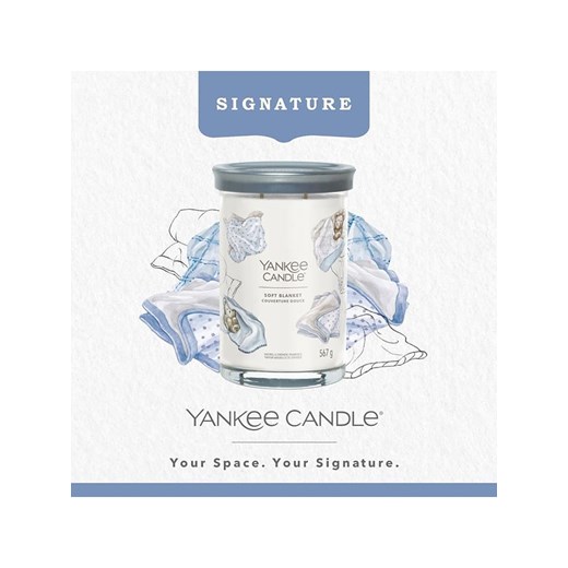 Yankee Candle Świeca zapachowa &quot;Soft Blanket&quot; - 567 g Yankee Candle onesize okazyjna cena Limango Polska