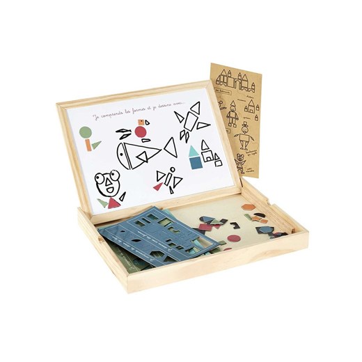 The Home Deco Kids Pudełko do nauki &quot;Montessori - Formes&quot; - 6+ The Home Deco Kids onesize promocyjna cena Limango Polska