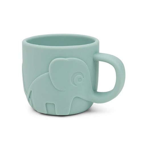 done by deer Kubek &quot;Elphee&quot; w kolorze błękitnym - 165 ml Done By Deer onesize promocyjna cena Limango Polska