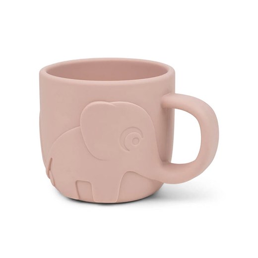 done by deer Kubek &quot;Elphee&quot; w kolorze jasnoróżowym - 165 ml ze sklepu Limango Polska w kategorii Kubki - zdjęcie 173923075