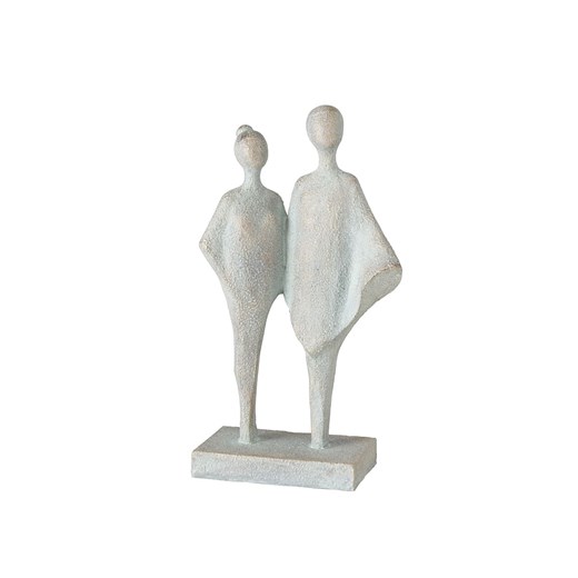Boltze Figurka dekoracyjna &quot;Fran&quot; w kolorze szarym - wys. 30 cm ze sklepu Limango Polska w kategorii Dekoracje - zdjęcie 173923736