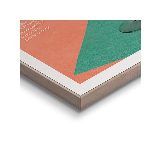 Orangewallz Druk artystyczny w ramce - 40 x 50 cm Orangewallz onesize okazyjna cena Limango Polska