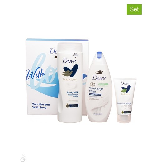 Dove 6-częściowy zestaw &quot;With Love&quot; do pielęgnacji ciała ze sklepu Limango Polska w kategorii Zestawy kosmetyków do ciała - zdjęcie 173924236