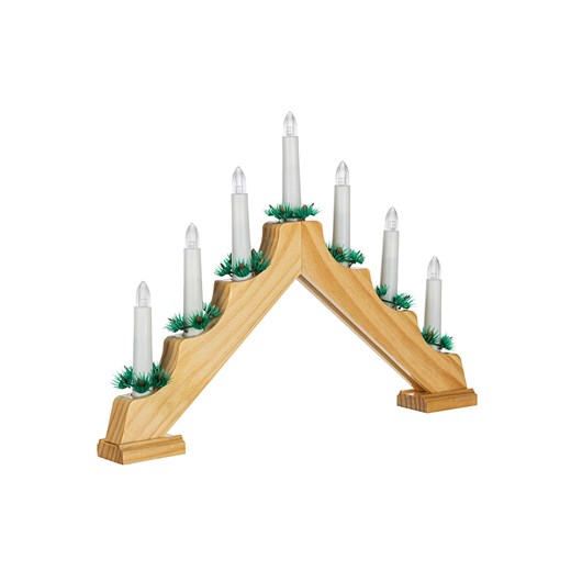 Profiline Dekoracyjna lampa LED w kolorze brązowym - 42,5 x 32 x 4,5 cm ze sklepu Limango Polska w kategorii Dekoracje bożonarodzeniowe - zdjęcie 173924655