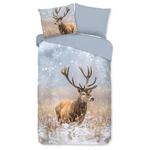 Good Morning Komplet pościeli flanelowej &quot;Jolly&quot; w kolorze błękitnym ze sklepu Limango Polska w kategorii Pościele - zdjęcie 173924755