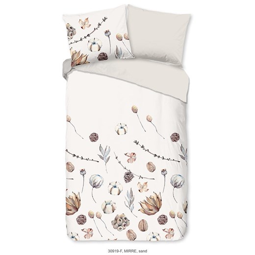 Good Morning Komplet pościeli flanelowej &quot;Mirre&quot; w kolorze kremowo-beżowym ze sklepu Limango Polska w kategorii Pościele - zdjęcie 173924759