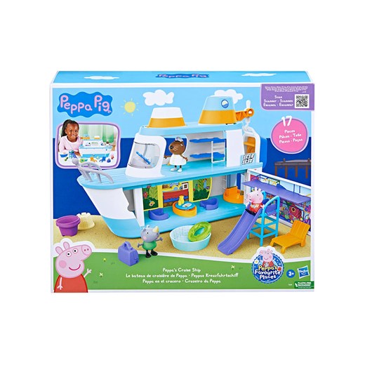 Hasbro Zestaw zabawek "Peppa's cruise ship" - 3+ Hasbro onesize Limango Polska wyprzedaż