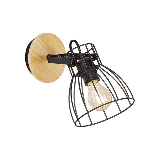 FISCHER &amp; HONSEL Lampa ścienna &quot;Die&quot; w kolorze czarnym - 27 x 23 x 16 cm ze sklepu Limango Polska w kategorii Lampy ścienne - zdjęcie 173925687