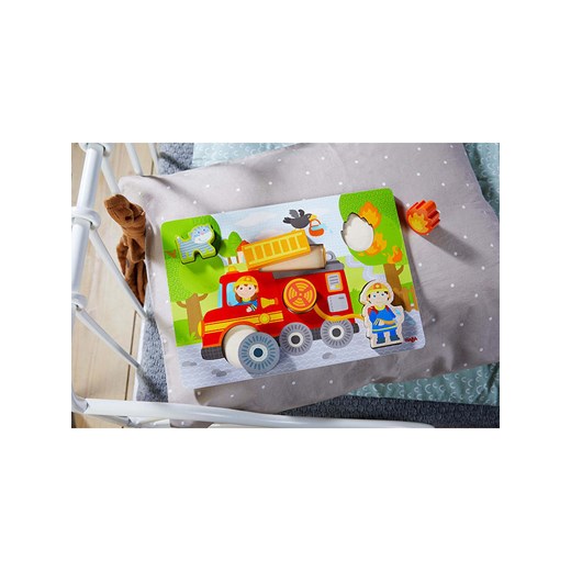 Haba 5-częściowe drewniane puzzle - 12 m+ Haba onesize wyprzedaż Limango Polska