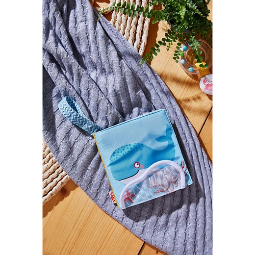 Haba Książeczka materiałowa &quot;Marine World&quot; - 6 m+ Haba onesize Limango Polska wyprzedaż