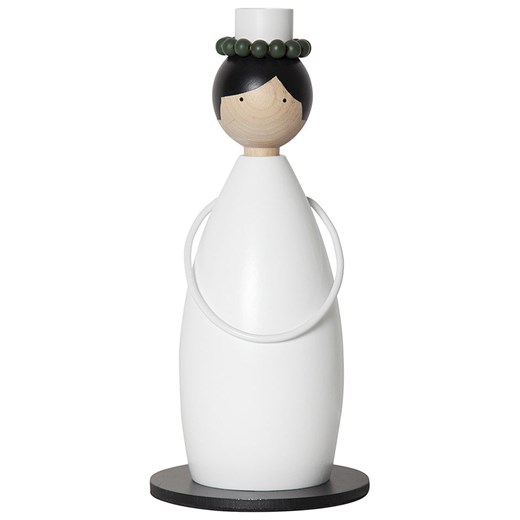 STAR Trading Lampa dekoracyjna "Lucia Classic" w kolorze białym - 26 x 12 cm - id: 14890736 - marki Star Trading - 173927486 STAR Trading Lampa dekoracyjna "Lucia Classic" w kolorze białym - 26 x 12 cm ze sklepu Limango Polska w kategorii Oświetlenie - zdjęcie 173927486