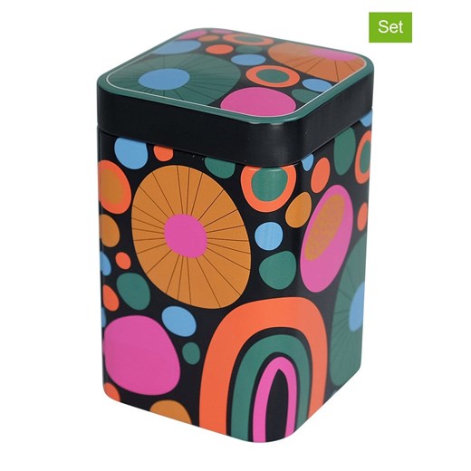 Eigenart Puszki (2 szt.) &quot;Cheerful&quot; ze wzorem na herbatę - 100 g ze sklepu Limango Polska w kategorii Dzbanki i zaparzacze - zdjęcie 173927975