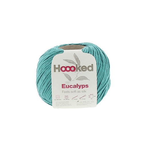 Hoooked Przędza &quot;Eucalyps&quot; w kolorze turkusowym - 100 g ze sklepu Limango Polska w kategorii Zabawki - zdjęcie 173927987
