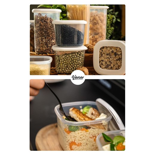 Violeta Home Pojemniki (15 szt.) w kolorze białym Violeta Home onesize okazyjna cena Limango Polska