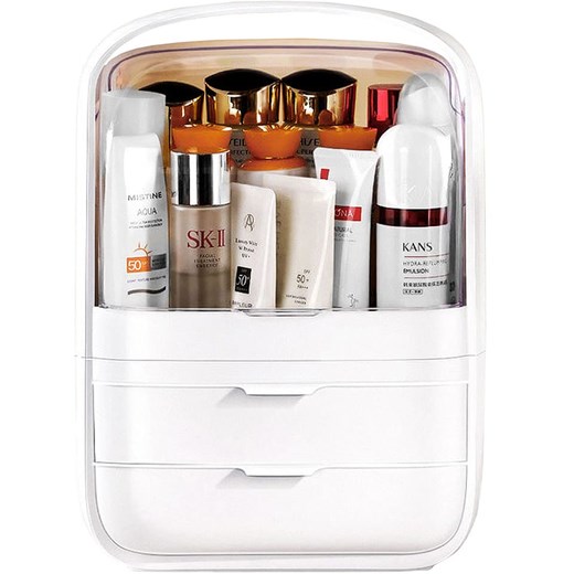 Joybos Organizer w kolorze białym na kosmetyki - 26 x 36 x 19,5 cm ze sklepu Limango Polska w kategorii Akcesoria i przechowywanie - zdjęcie 173930287