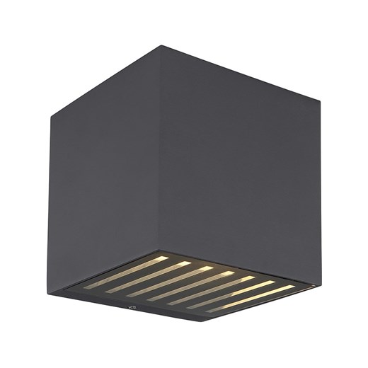 Globo lighting Lampa zewnętrzna LED &quot;Illi&quot; w kolorze antracytowym - 10 x 10 cm ze sklepu Limango Polska w kategorii Oświetlenie ogrodowe - zdjęcie 173931789