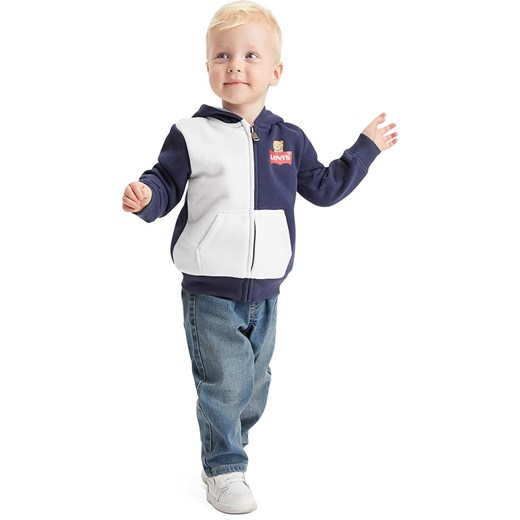 Levi&apos;s Kids Bluza w kolorze granatowo-białym ze sklepu Limango Polska w kategorii Odzież dla niemowląt - zdjęcie 173931796