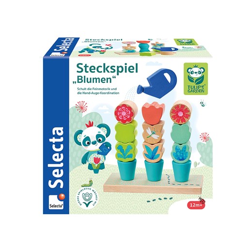 Selecta Sorter "Blumen" - 12 m+ Selecta onesize wyprzedaż Limango Polska