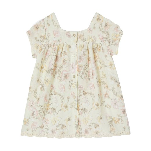 vertbaudet Sukienka w kolorze beÅ¼owym Vertbaudet 68/74 promocja Limango Polska