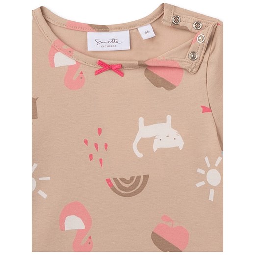 Sanetta Kidswear Sukienka w kolorze beżowym 80 promocja Limango Polska