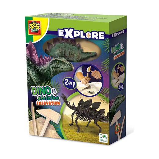 SES Zestaw kreatywny &quot;Stegosaurus&quot; - 5+ ze sklepu Limango Polska w kategorii Zabawki - zdjęcie 173936726