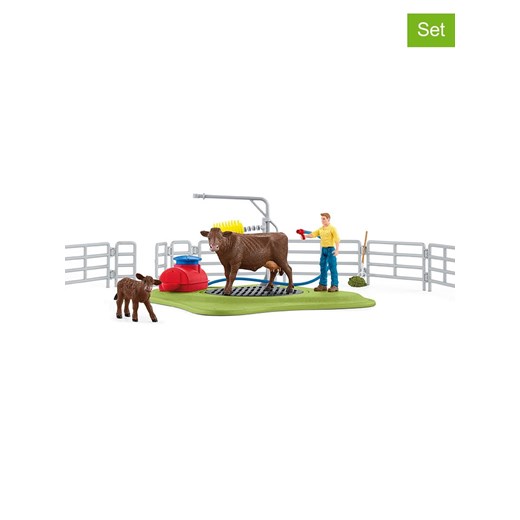 Schleich 25-częściowy zestaw &quot;Happy Cow Wash&quot; - 3+ ze sklepu Limango Polska w kategorii Zabawki - zdjęcie 173936899