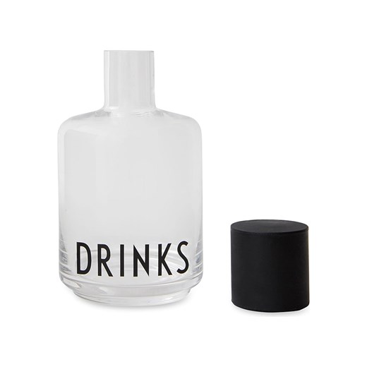 Design Letters Karafka &quot;Drinks&quot; w kolorze czarnym - 500 ml ze sklepu Limango Polska w kategorii Karafki - zdjęcie 173937288