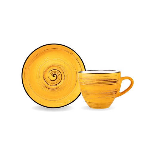 Wilmax Filiżanka w kolorze żółtym do espresso - 75 ml ze sklepu Limango Polska w kategorii Filiżanki - zdjęcie 173937676