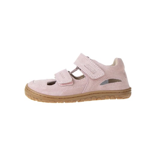 Lurchi Skórzane buty &quot;Nando-S&quot; w kolorze jasnoróżowym do chodzenia na boso ze sklepu Limango Polska w kategorii Sandały dziecięce - zdjęcie 173937956