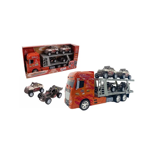 Turbo Challenge Samochód transportowy &quot;Camion Dakar&quot; - 4+ ze sklepu Limango Polska w kategorii Zabawki - zdjęcie 173938108