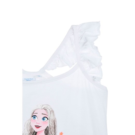 Disney Frozen Top &quot;Kraina lodu&quot; w kolorze białym 128 promocja Limango Polska