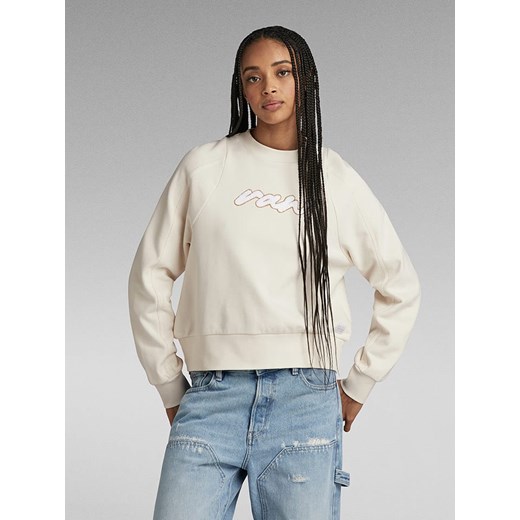 G-Star Bluza w kolorze kremowym ze sklepu Limango Polska w kategorii Bluzy damskie - zdjęcie 173939656