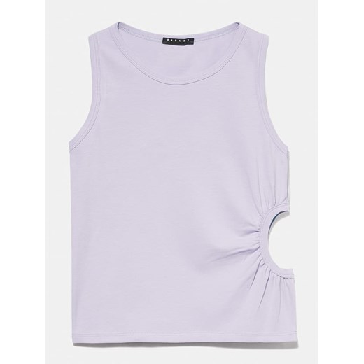 Sisley Top w kolorze fioletowym ze sklepu Limango Polska w kategorii Bluzki dziewczęce - zdjęcie 173939845