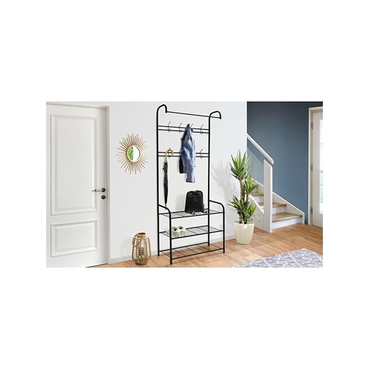 IDOMYA Essentials Garderoba "Pasadena" w kolorze czarnym - 71 x 186 x Idomya Essentials onesize okazja Limango Polska