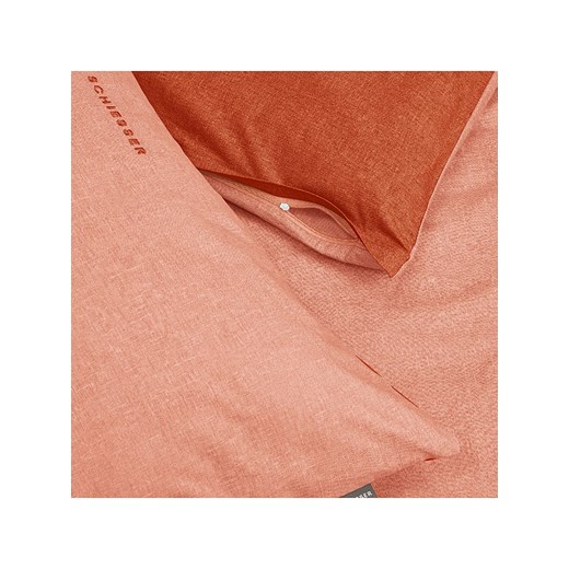 Schiesser Poszewki renforcé (2 szt.) w kolorze pomarańczowym na poduszkę Schiesser 40x80 cm okazja Limango Polska