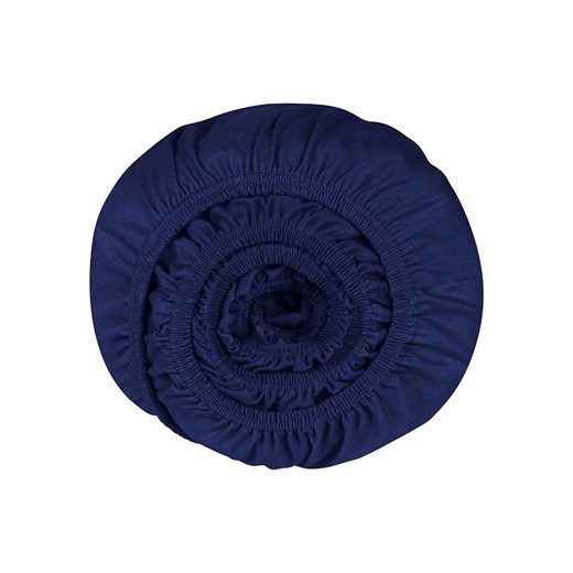 Schiesser Prześcieradło "Elli" w kolorze granatowym na gumce Schiesser 100x200 cm okazja Limango Polska