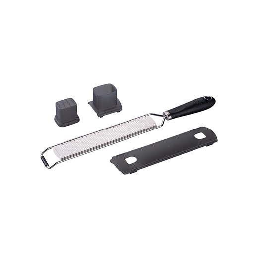 Fackelmann Długa tarka w kolorze srebrno-czarnym - dł. 37,5 cm ze sklepu Limango Polska w kategorii Akcesoria kuchenne - zdjęcie 173942067