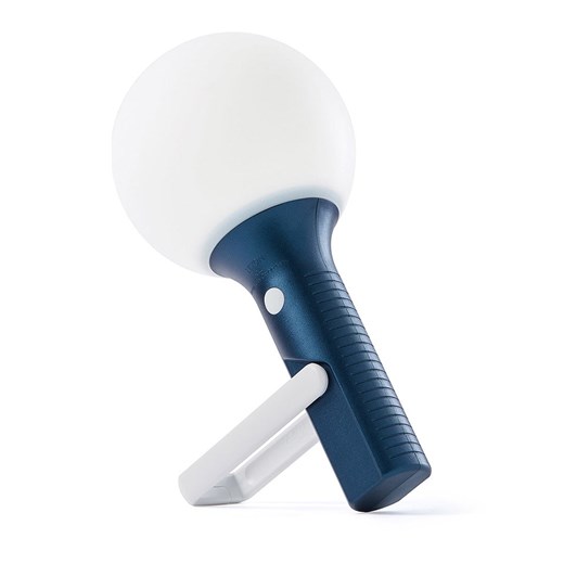 Lexon Lampa stołowa LED &quot;Bolla +&quot; w kolorze granatowym - wys. 24 x Ø 11,5 cm ze sklepu Limango Polska w kategorii Lampy stołowe - zdjęcie 173942378