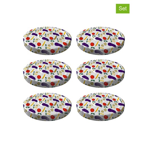 Dr. Oetker Zakrętki (6 szt.) ze wzorem - Ø 8,5 cm ze sklepu Limango Polska w kategorii Akcesoria kuchenne - zdjęcie 173945259