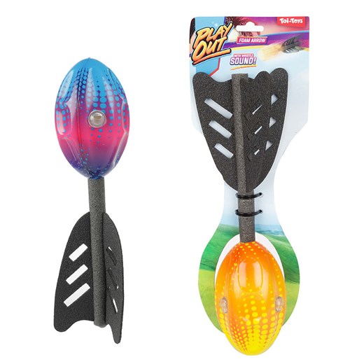 Toi-Toys Rzutka piankowa z gwiżdżącym dźwiękiem - 6+ (produkt niespodzianka) ze sklepu Limango Polska w kategorii Zabawki - zdjęcie 173945516