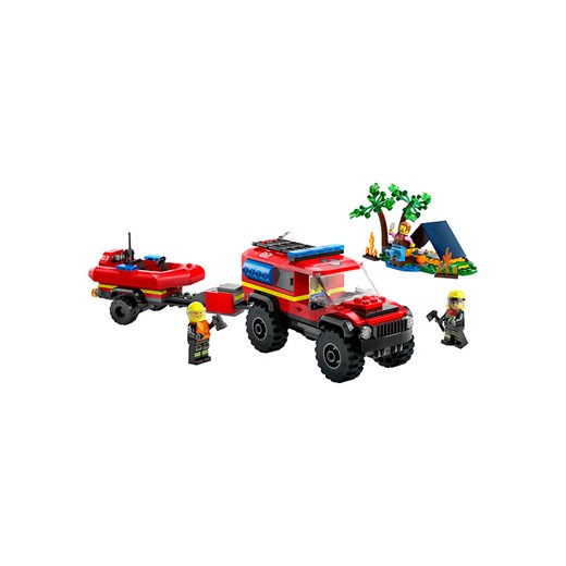 LEGO LEGO® City 60412 All-terrain fire engine with rescue boat - 5+ Lego onesize okazja Limango Polska