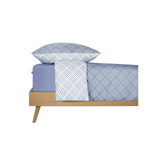 Schiesser Komplet pościeli renforcé &quot;Mabel&quot; w kolorze błękitnym Schiesser 135x200 cm Limango Polska wyprzedaż