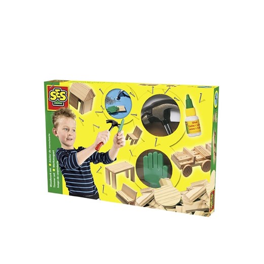 SES Drewniany zestaw stolarski - 6+ ze sklepu Limango Polska w kategorii Zabawki - zdjęcie 173946427